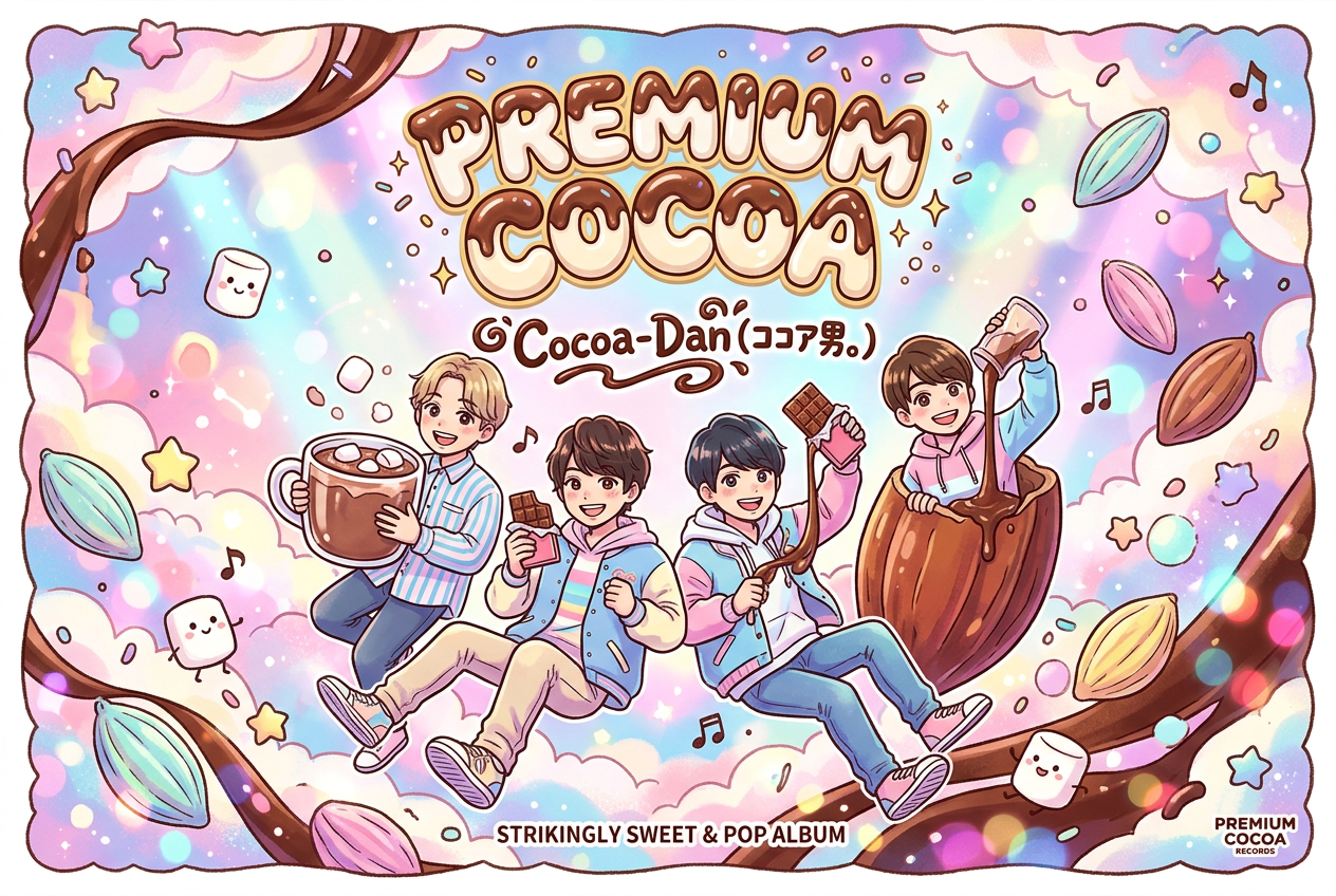 ココア男。『PREMIUM COCOA』