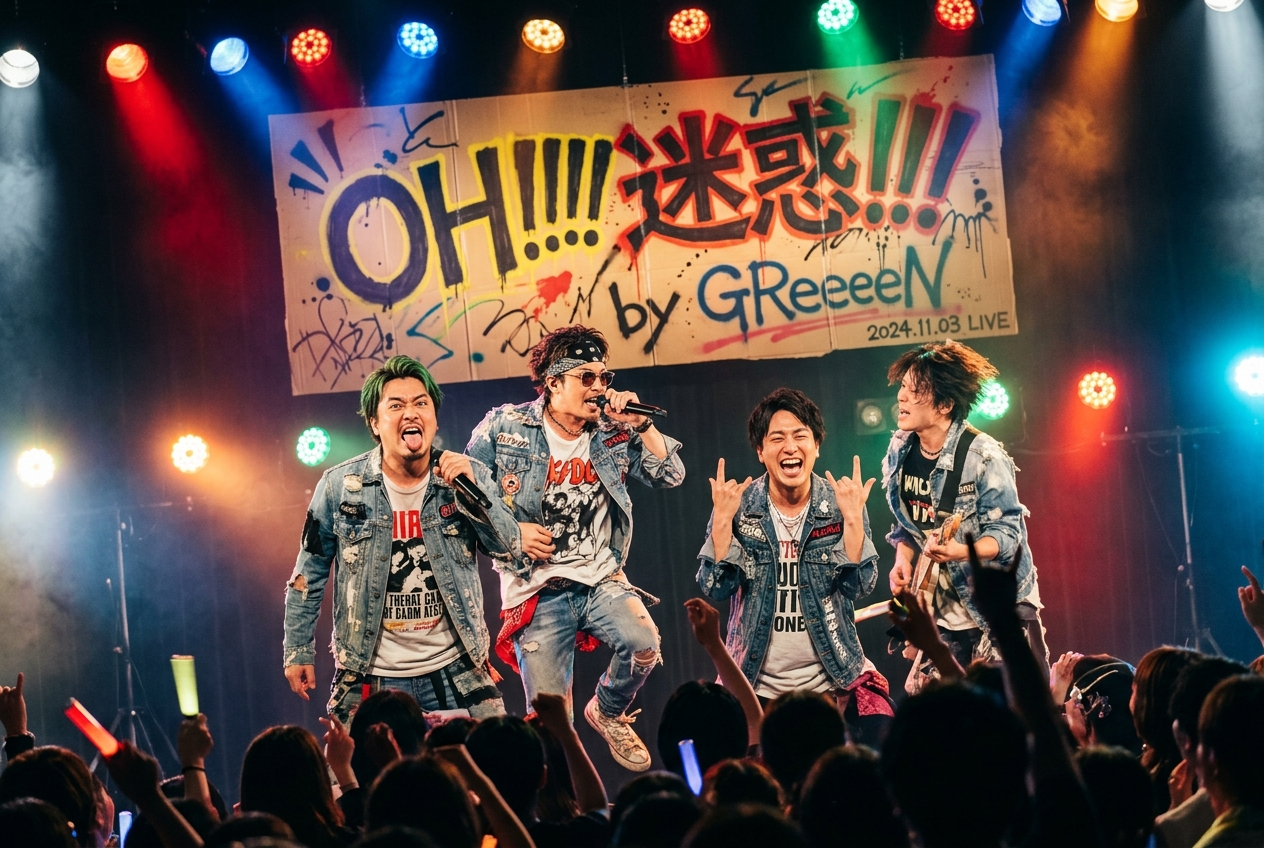 GReeeeN｢OH!!!! 迷惑!!!!｣