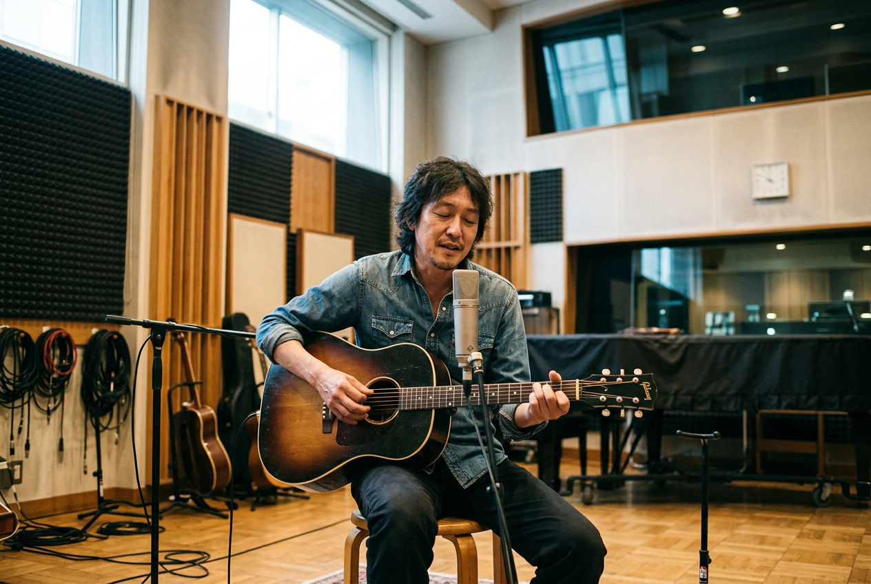 斉藤和義｢ONE NIGHT ACOUSTIC RECORDING SESSION at NHK CR-509 Studio｣